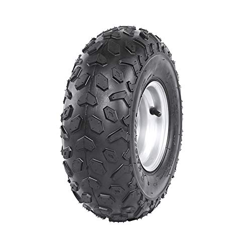 Set Of 4 ATV Go Kart Tires 145/70-6 With 6 inch Wheels Rims - size: 4 pcs
