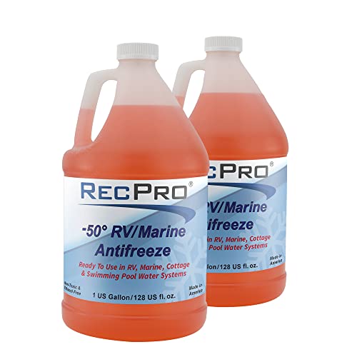 RecPro RV Antifreeze -50°F Protection Non-Toxic (2 Pack) - size: 2-Pack