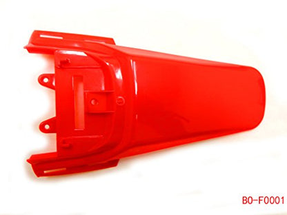 Plastic Fairing Fender Kit for Honda CRF50 XR50 CRF 50 XR 50 SSR SDG 107cc 125cc Chinese Dirt Pit Bike (Red) - color: Red
