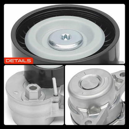 A-Premium Belt Tensioner Assembly with Pulley Compatible with Mercedes-Benz - style: 39212
