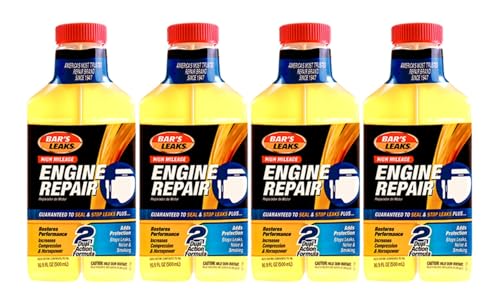 Bar's Leaks 1000-4PK High Mileage Engine Repair, 16.9 oz, 4-Pack - size: 4 Pack