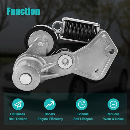 AULINK ‎12663047 Belt Tensioner Assembly with Pulley (2.4L L4)