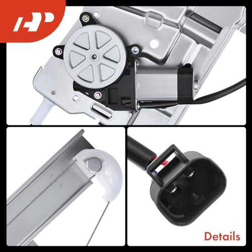 A-Premium Front Driver Side Power Window Regulator with Motor (2-Pin) - style: Front Driver (LH)