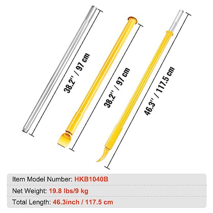 VEVOR Tire Bead Breaker Slide Hammer 46.3" Length Heavy Duty Steel