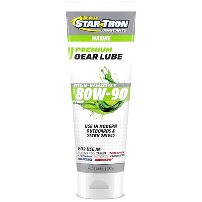 STAR BRITE Star Tron High Viscosity 80W90 Lower Unit Gear Lube - size: 10 Oz Tube, style: 80W-90W Mineral