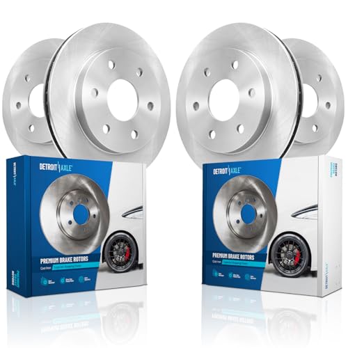 Detroit Axle - Brake Rotors for Chevy GMC Silverado Express Suburban - size: 4R59101/KIT