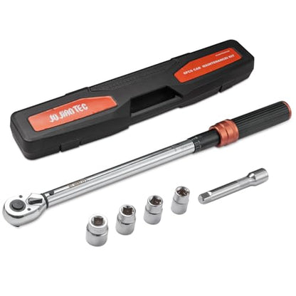 6-Piece 1-1/2" Drive Click Torque Wrench Set - size: 6pcs 1/2"