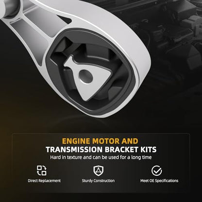 Engine Motor Mount Transmission Bracket Kits for Smart Fortwo - style: for Fortwo Electric 1.0L 2008-2015