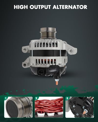 SCITOO Alternator for 11682 Alternators Fit for Buick for Regal 2014-2017 - size: small, style: 11682 Alternator