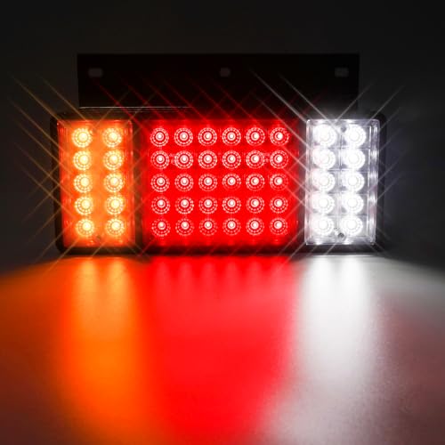 2 Pack 50 LED Trailer Tail Lights Bar Kit, Super Bright Waterproof - color: Tail Lights-F