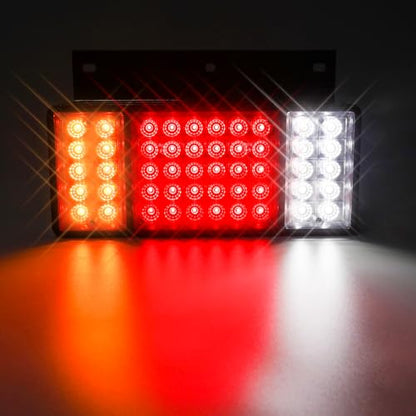 2 Pack 50 LED Trailer Tail Lights Bar Kit, Super Bright Waterproof - color: Tail Lights-F