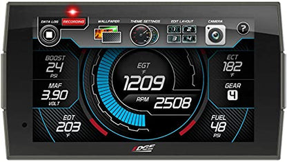 Edge Insight CTS3 Touch Screen Gauge Monitor 84130-3 & A-Pillar Mount 38603 Compatible with 2019-2020 Ram 1500/2500/3500 Diesel 6.7 6.4 5.7 HEMI V8 Gas Cummins