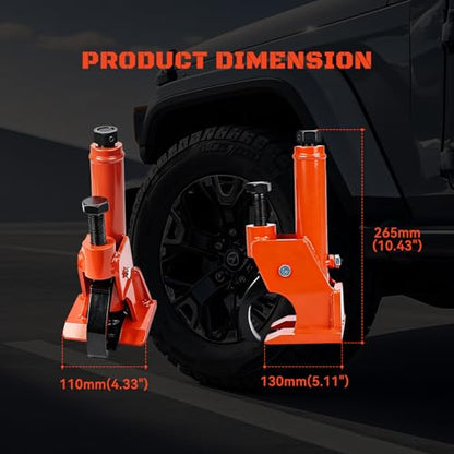 Manual Tire Bead Breaker Tool with Rubber Pad for 38–42 Inch Tires