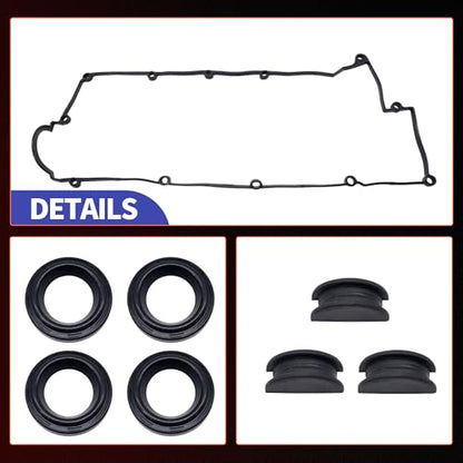HiSport Valve Cover Gasket Set VS50583R for 2.0L - color: VS50583R