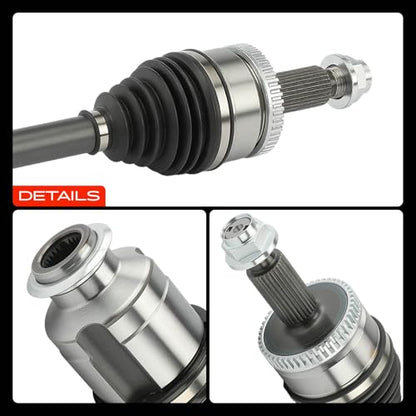 A-Premium Front Right Passenger Side CV Axle Shaft Assembly