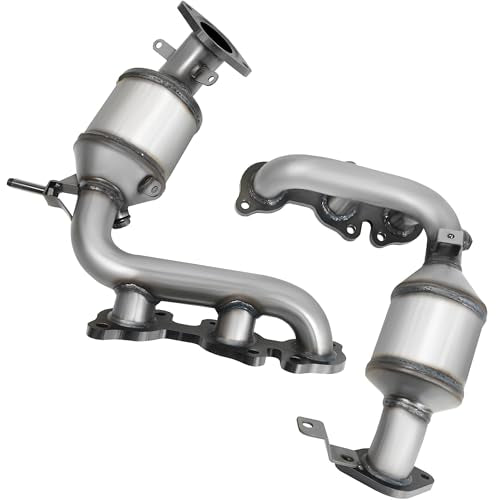 JT Catalytic Converter Compatible with Toyota Sienna/Rx330 2004-2006, Highlander 2004-2007 3.3L 2pcs AWD ONLY (EPA Compliant) - size: for 2004-2006 Sienna 3.3L AWD SET