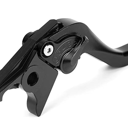 Short Brake Clutch Levers Compatible with K.awasaki Ninja ZX6R 2019 2020 2021 2022 2023 2024 2025 2026 | Front Shorter Levers Handles ZX-6R ZX 6R ZX636 Ninja636 Accessories (Gold) - color: Gold