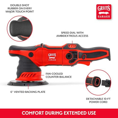 Griot's Garage G9 Random Orbital Polisher, 1000 W, Variable Speed - size: G9 Random Orbital Polisher