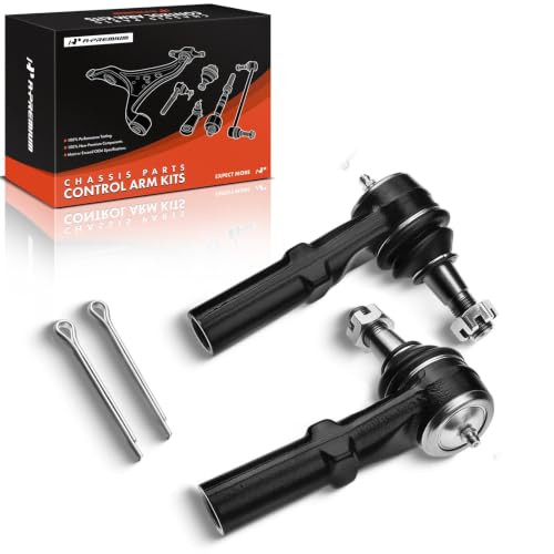 A-Premium Front Outer Tie Rod End, Compatible with Dodge - size: 2Pcs-Outer Tie Rod End