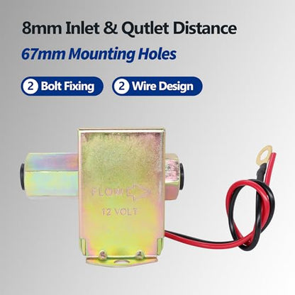 EP014 Electric Fuel Pump 12V Universal Self Priming Heavy Duty - style: EP014