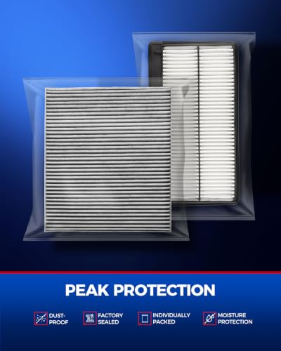 KAX CA12934 CF11182 Engine & Cabin Air Filter kit for Honda, Acura