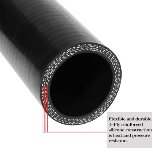 ID 4" 90 Degree Silicone Elbow Coupler Hose 8" Leg Length - size: ID: 4"