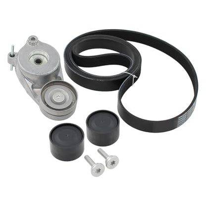 MOTOKU Engine Drive Belt Tensioner Kit with Idler Pulleys