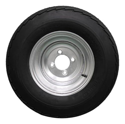 Antego 205/65-10 Trailer Tire & Wheel Assembly, 4 Lug Galvanized, Set of 4