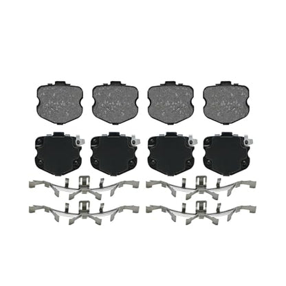 Detroit Axle - Brake Pads for 2006-2013 Chevrolet Corvette [Z06] - size: 4P502239/Kit
