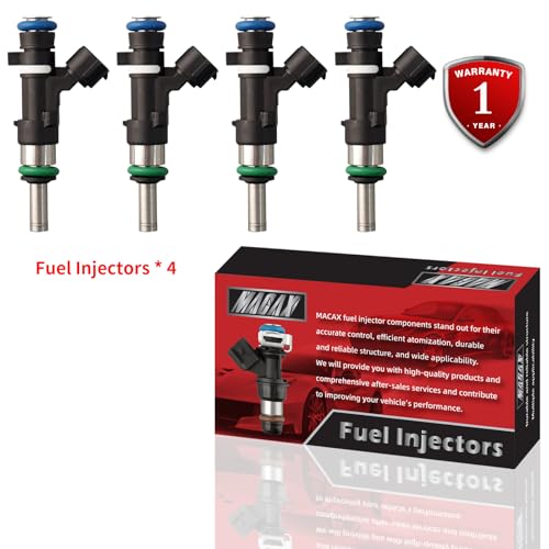 Set of 4 Fuel Injectors 1465A029 FJ973 Replacement - size: FJ973