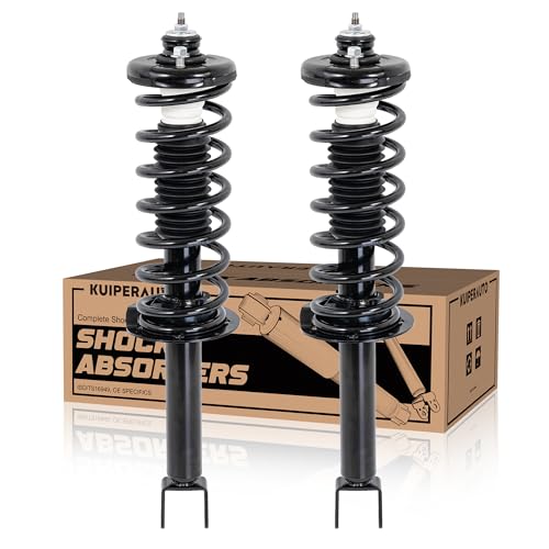 KUIPERAUTO 2PCS Rear Shock Absorbers & Coil Spring Assembly Compatible for Honda Accord 2013-2017 Replacement Struts Assembly 172984 - size: 2X Rear, style: 2013-2017