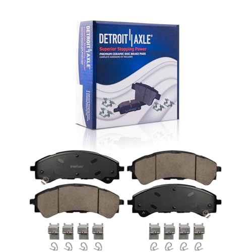 Detroit Axle - Brake Kit for Ford 2019-2022 Ranger Rotors and Brake Pads - size: 10PR53600/KIT
