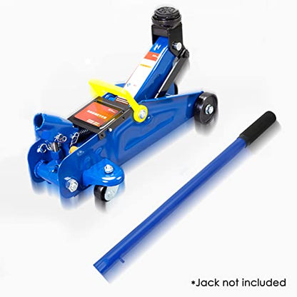 XMJY 2 Ton Jack Handle Replacement—Horizontal Hydraulic Pole Jack Stands Automotive Car Jack Accessories(Blue) - color: Blue