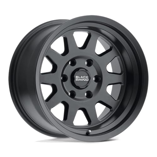 Black Rhino Hard Alloys STADIUM 17X8, 6X5.5, 5.88, +35mm MATTE BLACK - 1780SDM356140B12A