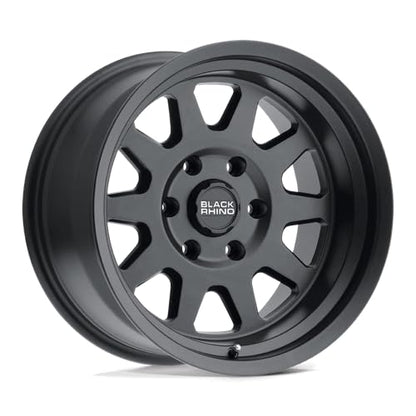 Black Rhino Hard Alloys STADIUM 17X8, 6X5.5, 5.88, +35mm MATTE BLACK - 1780SDM356140B12A