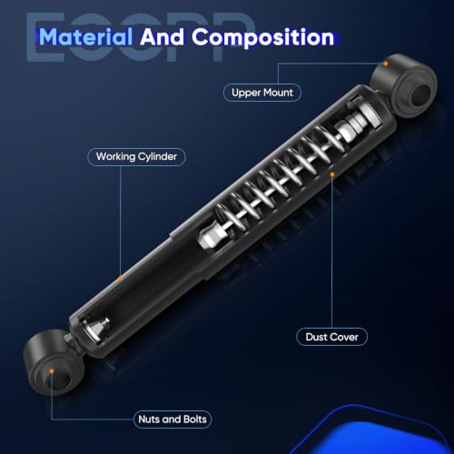 For Chevy,ECCPP Rear Shocks Absorbers Fits 2003-2006 for Chevy SSR - size: 2*Rear Shock Absorber