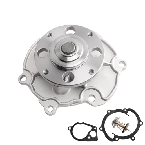 Water Pump and Thermostat Kit Compatible with 2009-2019 Traverse 3.6L - size: 2009-2019 Traverse