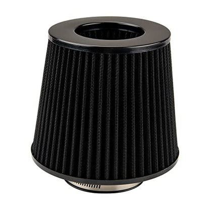 KAX 3" Cold Air Intake Kit for 1999-2000 BMW 323i - color: Black, size: 2001-2005 BMW 325i
