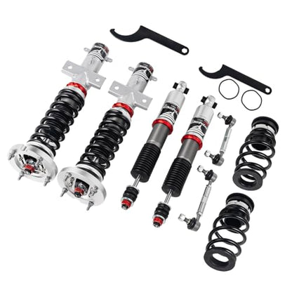 FAPO PF Coilovers for Ford Mustang S197 2005-2014, 32 Level Damping Height Adjustable Mono-Tube Upgraded Lowering Suspension Struts Kits - size: mustang 2005-2014