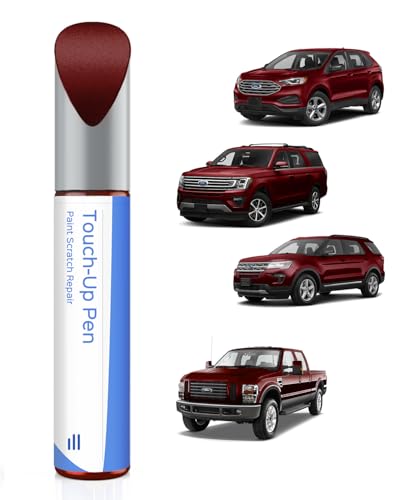 D4 Rapid Red Touch Up Paint Compatible with Ford Exact Match–Chips and Nicks Touch Up - color: Rapid Red(D4) compatible with All Models