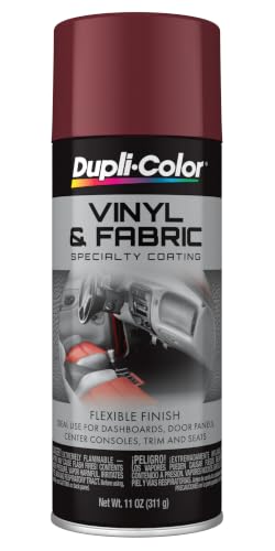 Dupli-Color Vinyl & Fabric Spray, Burgundy, 11 oz - color: Burgundy, size: 1 Count (Pack of 1)