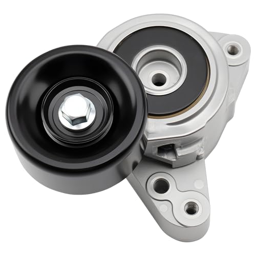 BRTEC Belt Tensioner with Pulley 2006-2014 for Honda Civic,2002-2014 CR-V,2003-2007 Accord 03-2011 Element for 2007-2012 Acura RDX for 2004-2006 TSX - size: 31170RAAA02