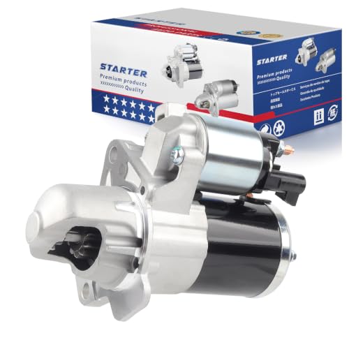 17986 New Starter Replacement for Chevy Traverse 09-17, GMC Acadia 07-16, Buick Enclave Lacrosse, Cadillac SRX XTS STS, Impala 12-20, Pontiac Saturn Suzuki 3.0L 3.6L V6 Engine OE#: 12645298 - color: 17986