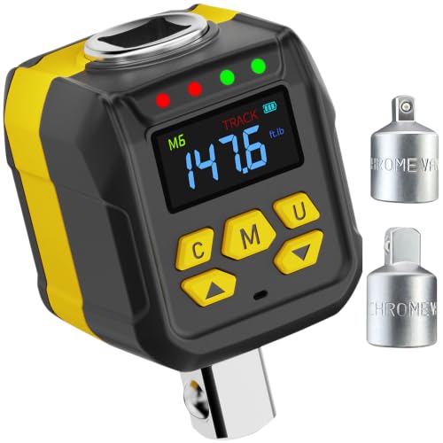 Digital Torque Wrench Adapter 1/2" Drive, 7.5-147.5 ft-lb - size: 200 Nm