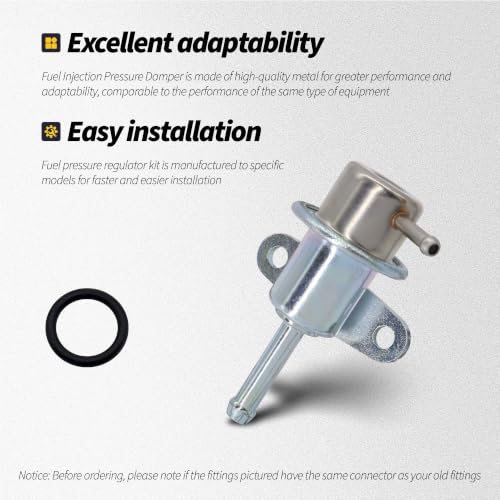 PR4068 Fuel Injection Pressure Regulator Compatible with Honda Civic - style: PR4068