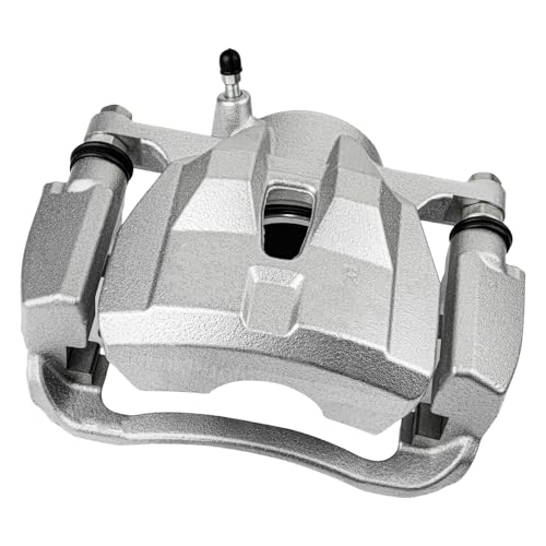 cciyu Front Right Disc Brake Caliper Assembly w/Bracket 19B3435 - size: Front Right[19B3435]