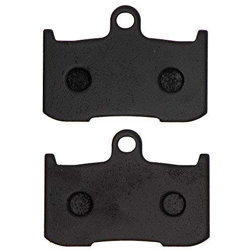 NICHE Brake Pad Set for Victory Cross Country Hammer Roads Kingpin 2204196 2203679 Front Rear Semi-Metallic - size: Semi-Metallic