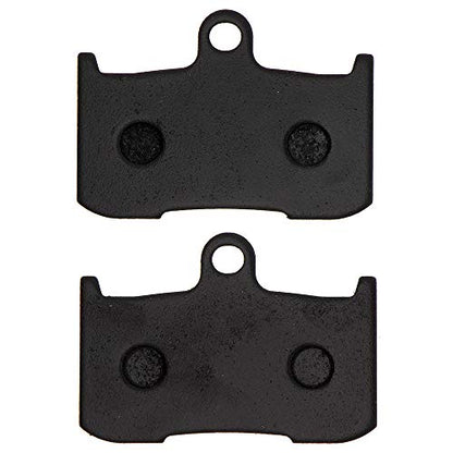 NICHE Brake Pad Set for Victory Cross Country Hammer Roads Kingpin 2204196 2203679 Front Rear Semi-Metallic - size: Semi-Metallic