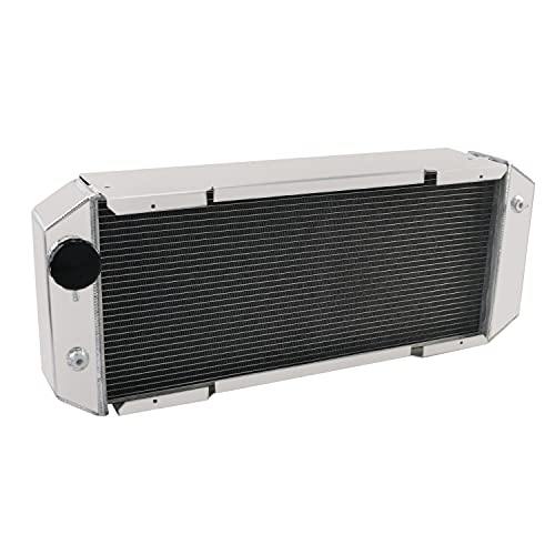 Racing Radiator Replacement for Bobcat Skid Steer 653 751 753 763 773 7753 S130G Series 666384/6666384 Cooling 3-Core All Aluminum