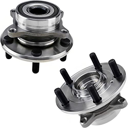 Detroit Axle - Front Right Wheel Hub Bearing CV Axle Assembly Replacement - size: 2WX4200011/Pair